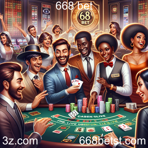 Experiência de Jogo Ao Vivo na 668 Bet